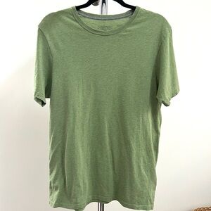 PATAGONIA Light Green Men's Short Sleeve Tee T-Shirt MEDIUM EUC